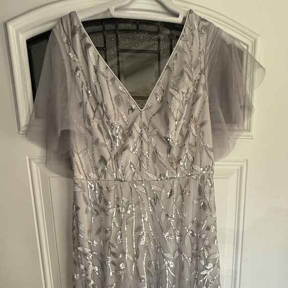 Silver mother of the bride dress - Picture 1 of 3